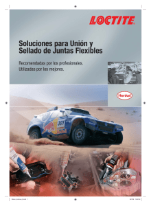 Soluciones para Unión y Sellado de Juntas Flexibles