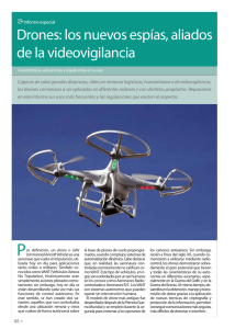 Drones: los nuevos espías, aliados de la videovigilancia