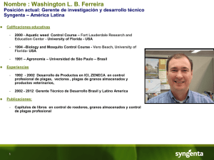 Nombre : Washington L. B. Ferreira