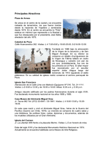 principales lugares turisticos de piura.