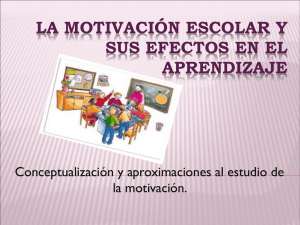 Motivación Escolar y Aprendizaje: Enfoques y Efectos