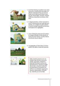 En la fase terciaria, se produce una nueva trituración y clasificación