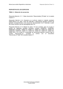 RESPUESTAS DE LOS EJERCICIOS TEMA 3.1. Obtención de