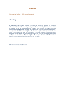 Marketing - Plan de Marketing