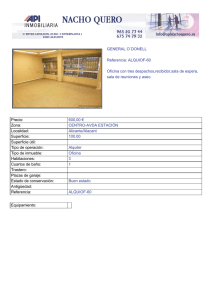 GENERAL O´DONELL Referencia: ALQUIOF-60