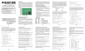 IP Addr. = 192.168.1.220 Black Box Network Services DFCS