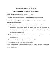 INFECCION DE ORINA DE REPETICIÓN