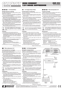 high current 12v noise suppressor enf-90