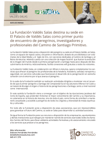 La Fundación Valdés Salas destina su sede en El Palacio de