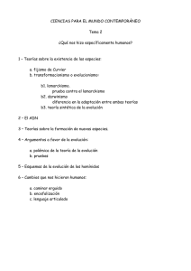 CIENCIAS PARA EL MUNDO CONTEMPORÁNEO Tema 2 ¿Qué