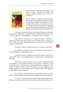 Recensiones / Recensões Anita Woolfolk. Educational Psychology