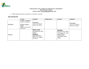 Worksheets In The Folder Read the story What is it? pages 17 to 19