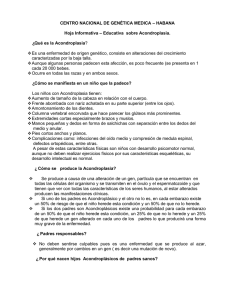 Acondroplasia