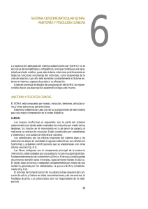 Sistema Osteomioarticular: Anatomía y Fisiología Clínicas