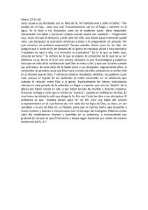Mateo 17:14-20 - Parroquia Santa Cruz