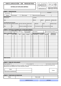 Form - 0453 PDF Entrega de documentación impresa Modif