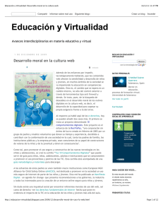 Educación y Virtualidad