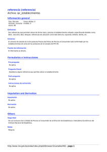 referencia (referencia) - Instituto Nacional de Estadística de Bolivia