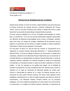 Coordinación Académica de Básica I – II Tercer grado A y B
