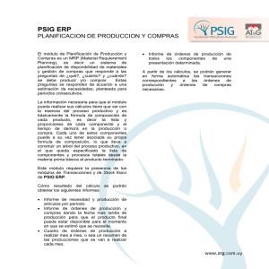 PSIG ERP