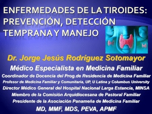 Enfermedades de la tiroides
