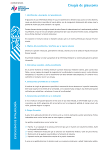 Cirugía de glaucoma