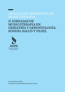 Jornada - Asociación Argentina de Musicoterapia