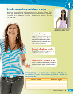 Caracteres sexuales secundarios en la mujer