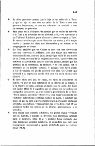 3 Se debe procurar casarse con la hija de un sabio