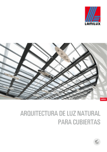 arquitectura de luz natural para cubiertas