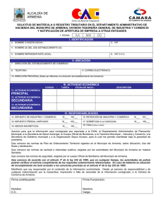 ALCALDÍA DE ARMENIA MM DD PRINCIPAL SECUNDARIA