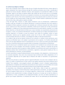 Un cambio de paradigma en biología Hoy en día es bastante común