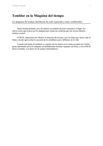 Temblor en la Máquina del tiempo