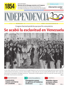 Se acabó la esclavitud en Venezuela - Independencia 200