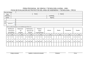 Ficha Evaluación Ingeniería y Tecnología (tipo A-B)