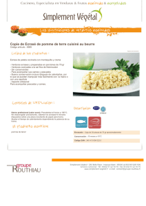 Copie de Ecrasé de pomme de terre cuisiné au beurre