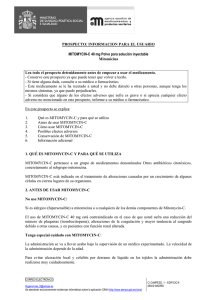 PROSPECTO MITOMYCIN-C 40 mg POLVO PARA SOLUCION