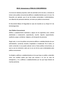 DB-SI. Aclaraciones a PÚBLICA CONCURRENCIA
