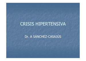 CRISIS HIPERTENSIVA