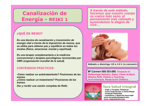 Canalización de Energía - REIKI 1