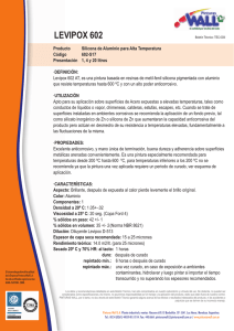 Tec038i Levipox 602 Aluminio A-T 600 ºC