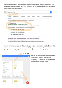 Si queremos hacer una tarea en la que tenemos una serie de