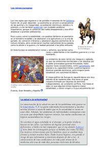 Los reinos europeos