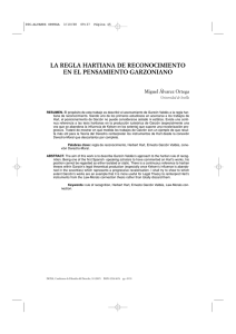 pdf La regla hartiana de reconocimiento en el pensamiento