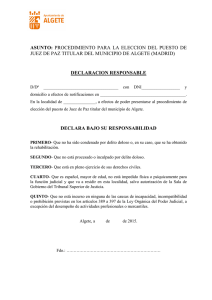DECLARACION RESPONSABLE
