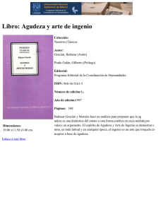 Libro: Agudeza y arte de ingenio