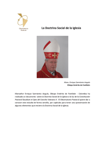 La Doctrina Social de la Iglesia