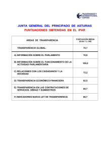 JUNTA GENERAL DEL PRINCIPADO DE ASTURIAS