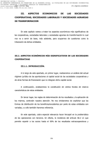 iii. aspectos economicos de las sociedades cooperativas