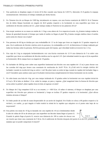 TRABAJO Y ENERGÍA (PRIMERA PARTE)